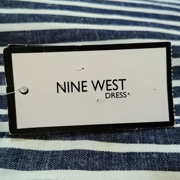 NWT Nine West Cold Shoulder Summer Dress - Picture 8 of 8